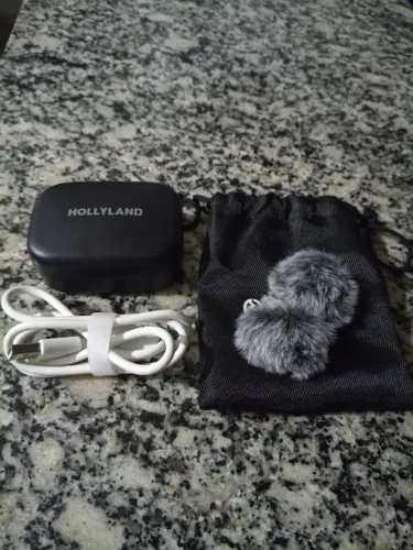 Microfone Hollyland Lark A1 (Quase Sem Uso)