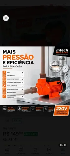 Bomba Periférica Intech