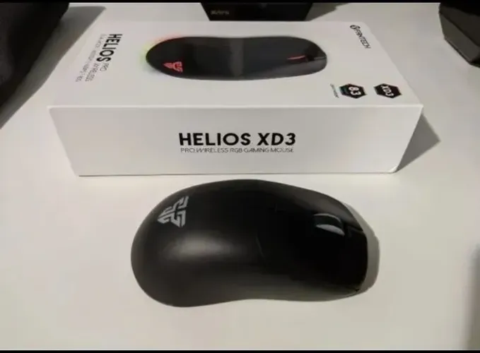 Fantech-XD3 Mouse sem fio, 2.4G, Pixart 3335, 16000DPI, 6 botões macro, RGB