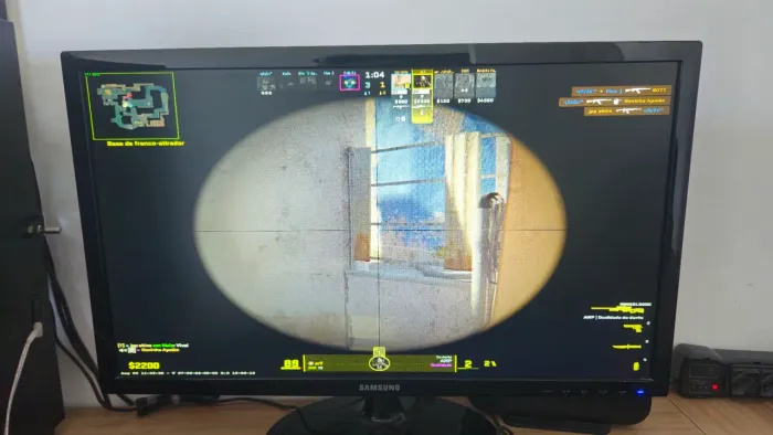 Monitor Gamer Samsung S24D332H 24" Full HD - HDMI 75Hz 1ms