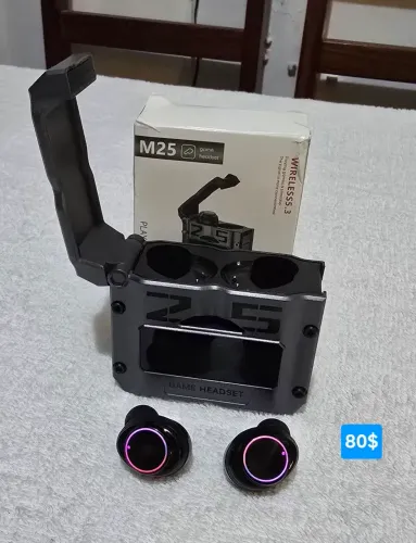 Fone de ouvido Bluetooth M25 original