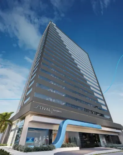 Sala Comercial Ampla 56 a 60m² - Stival Business Lourenzzo - Av. Anhanguera