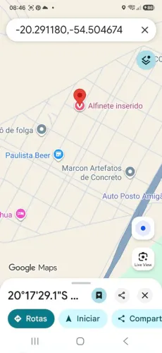 Vendo terreno a 10 km de campo grande