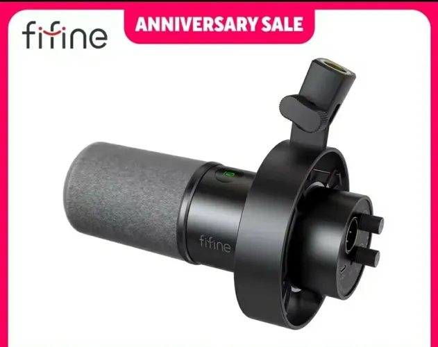 Microfone FIFINE-XLR K 688 W <br><br>K688W
