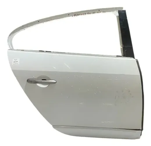 Porta Traseira Direita Renault Fluence 2018 Traseira Direita Prateado