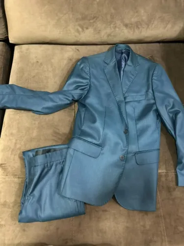 Conjunto terno di bruno Azul marinho ( M e 36)