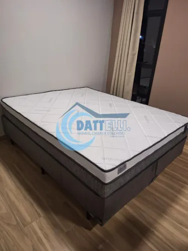 CAMA TAMANHO QUEEN COMPLETA EM ATÉ 10X SEM JUROS