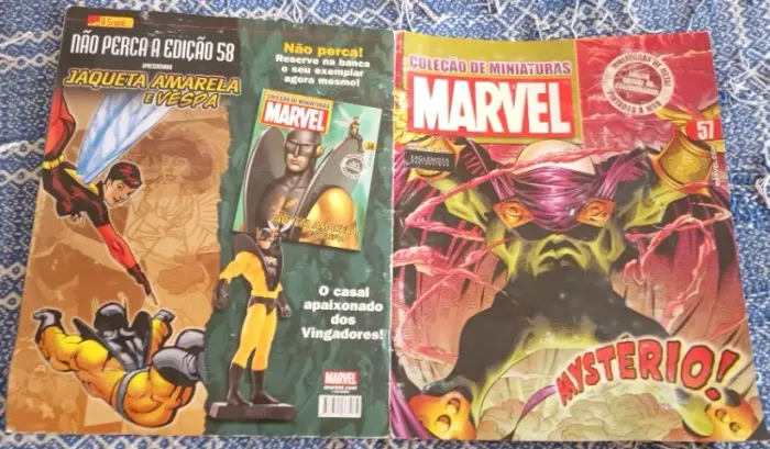 Somente Revista Coleção Miniaturas Marvel Mysterio Nº 57