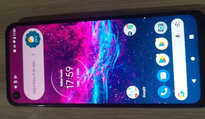 Celular one action 128gb 