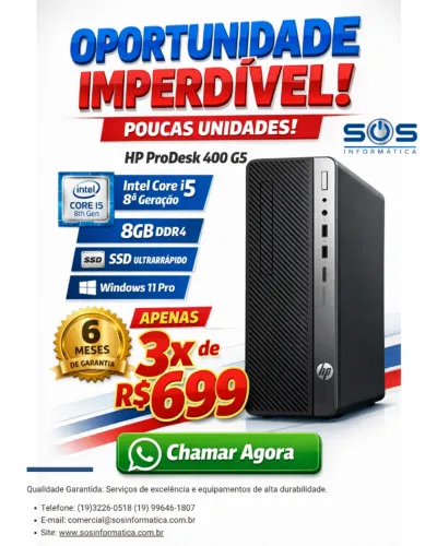 OPORTUNIDADE IMPERDÍVEL!