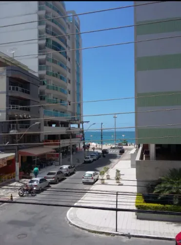 Apartamento temporada Praia do Morro perto da praia e com vista para mar