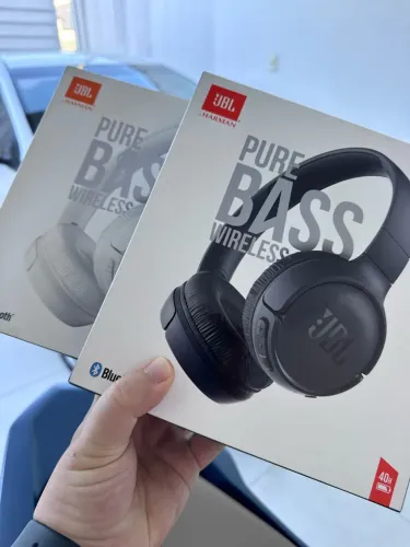 Fone de Ouvido JBL Tune 510BT Branco Bluetooth Pure Bass Wireless