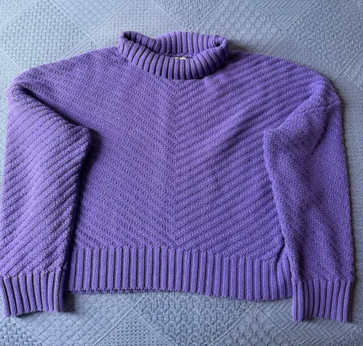 Blusa de Frio Roxa