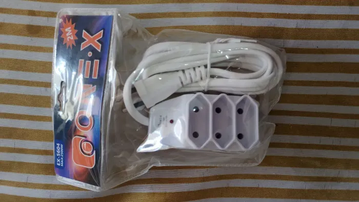 Extensão Tomada Elétrica Bivolt 110v/2220v - APRONTA ENTREGA 