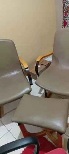 Jogo de poltronas raridade 3 peças