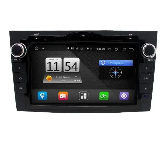 Central Multimídia CRv CR-V 05 06 07 08 09 10 11 Android 10 M1 Gps Tv Nova na cx