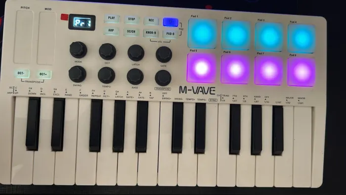 Controladora Midi mvave