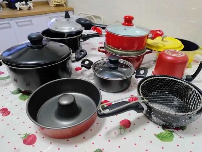 JOGO DE PANELAS P/SUA COZINHA
