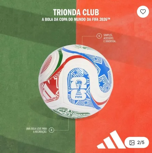 Bola oficial da Copa do Mundo 2026