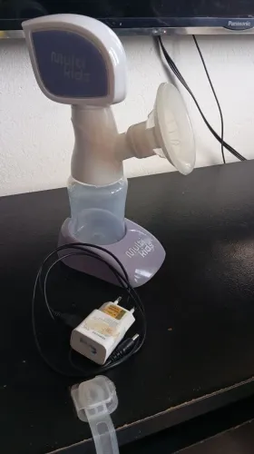 Bomba extratora de leite elétrica 