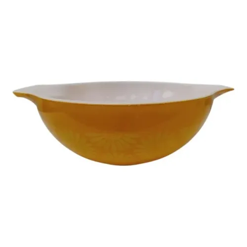 Tigela Cumbuca Pirex Grande Americano Desenho Girassol 3 litros