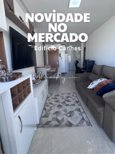 2 Quartos com suíte, sol da manhã com 2 vagas na Praia de Itaparica