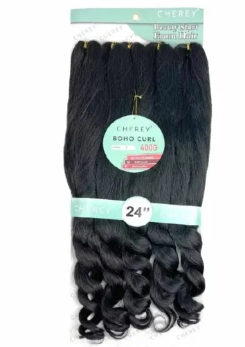 BOHO CURL JUMBO PREMIUM CACHEADO - FIBRA PARA TRANÇAS AFRO