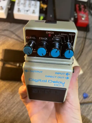 Boss DD-3 japonês label azul