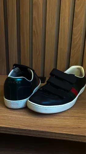 GUCCI New Ace couro - tamanho 41