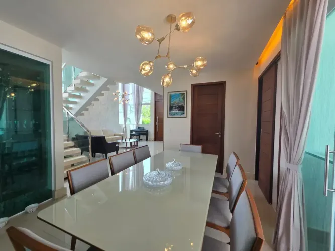 casa no Alphaville Natal mobiliada com 5 suítes e 333m²