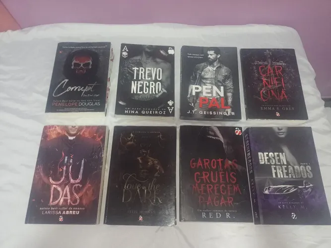 LIVROS DARK ROMANCE - VALORES NA DESCRIÇÃO!!!