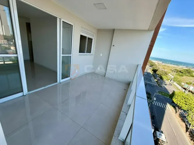 Cobertura linear de 131m² com vista definitiva para o mar