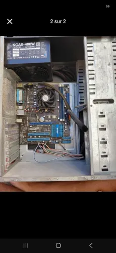 PC Desktop Asus + Fonte Real KCAS 400W 80Plus (Para peças ou conserto)