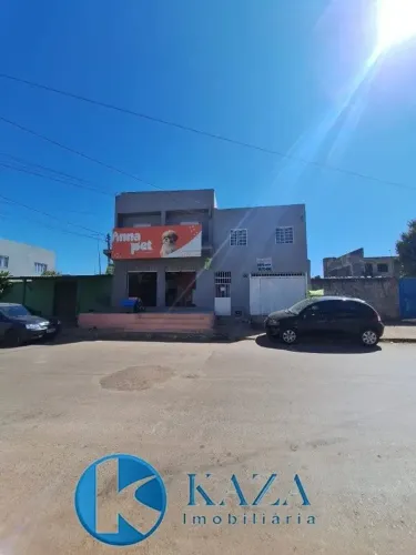 IMÓVEL COM APARTAMENTO, LOJA E 6 KITNETS NO CÉU AZUL EM VALPARAÍSO DE GOIÁS