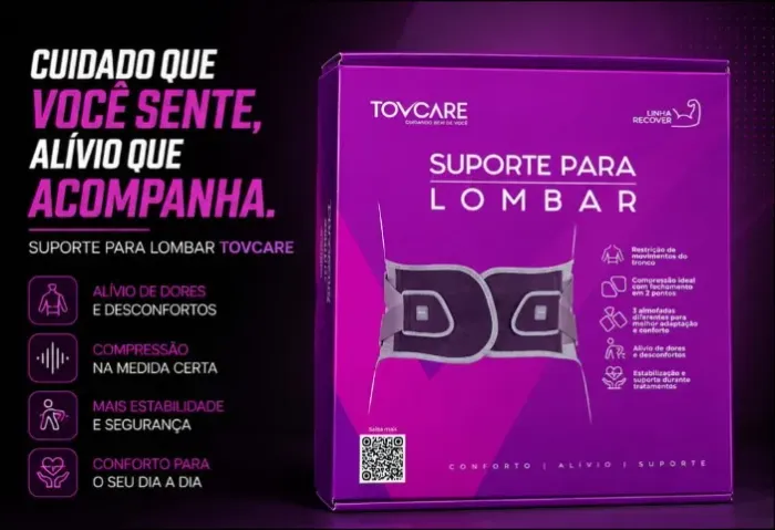 Cinta Ortopédica Lombar - Tovcare G
