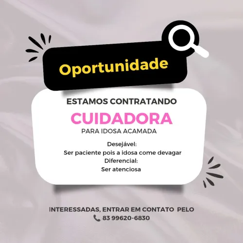 Cuidadora idosa