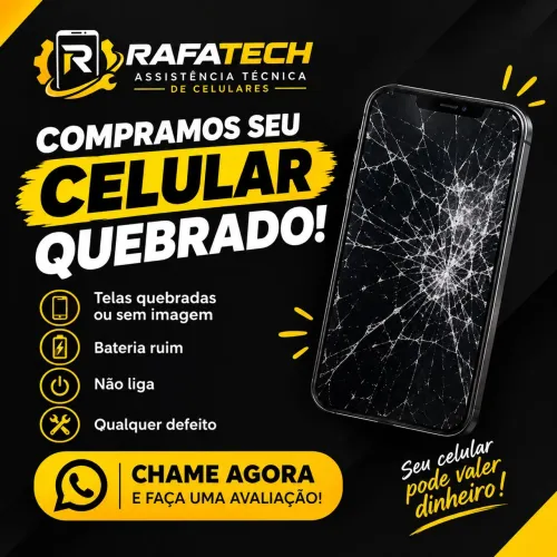 TEM UM CELULAR QUEBRADO OU COM DEFEITO? FAÇA UMA COTAÇÃO!
