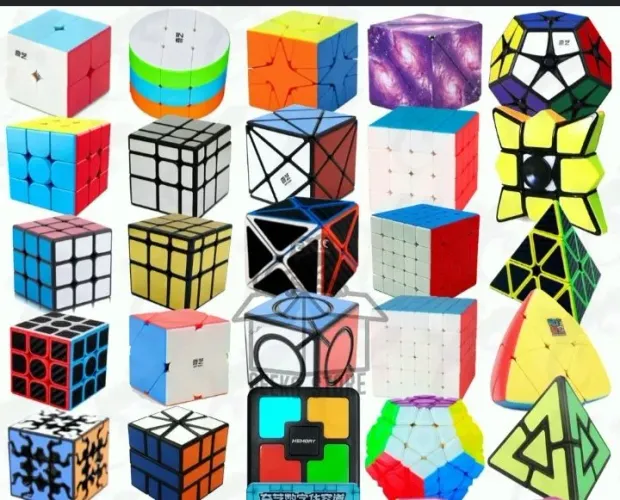 Coleção de cubos mágicos