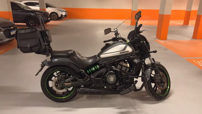 Vulcan 650 S cafe Toda revisada Raridade - Nada a fazer