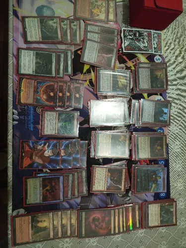 Deck Mono Red Pauper +Sleeves 70% Foil