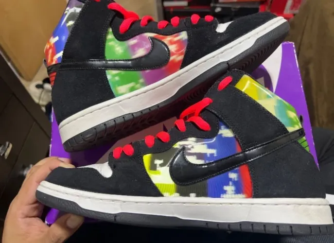 Nike Dunk SB High TV Signal (Test pattern)