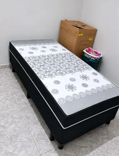 Cama box solteiro Completa novas embaladas