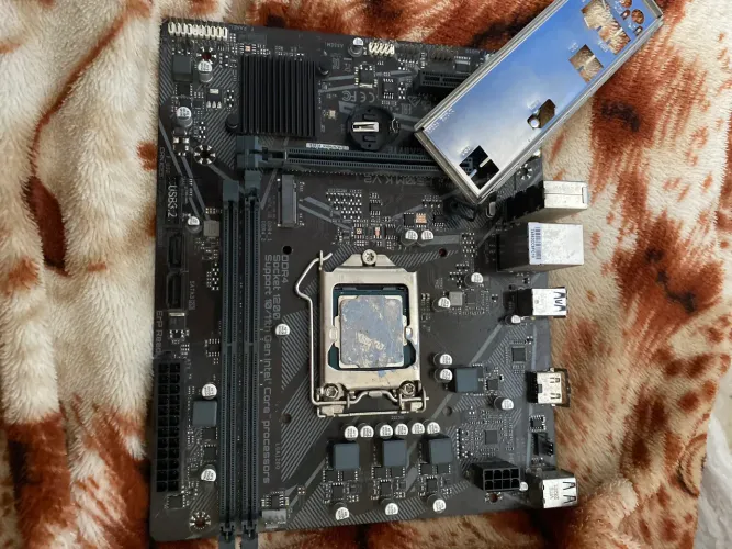 Processador Intel i5 10400f + Placa Mae H510 K V2 GigaByte
