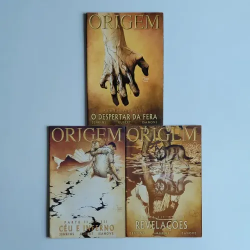 Origem: O Despertar da Fera 1 a 3 - Completo - Wolverine
