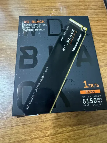 1TB WD BLACK SN770 NVME SSD