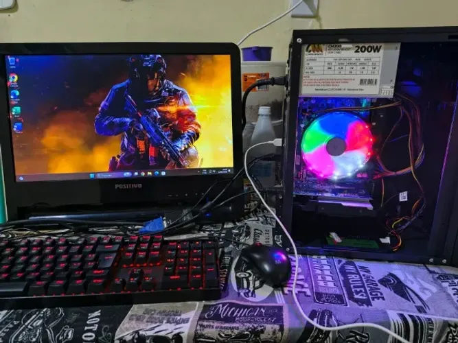 PC Gamer - Core I3 - 16Gb Ram - SSD 240Gb - GT 1030