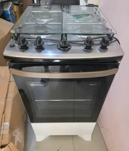 Fogão Electrolux FE4IB 4 Bocas Com Acendimento Automático Branco - Bivolt - Otimo Estado