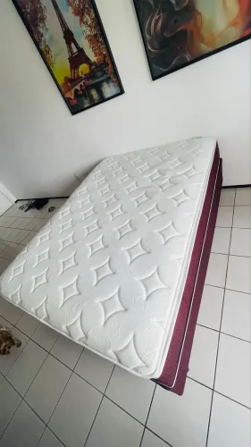 Cama box Casal mola Ensacada
