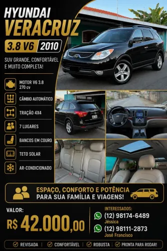 Hyundai Veracruz GLS 3.8 4WD Aut. 2010