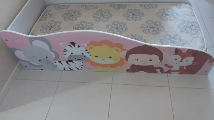 Mini Cama Menina Infantil 1.20x0.68
